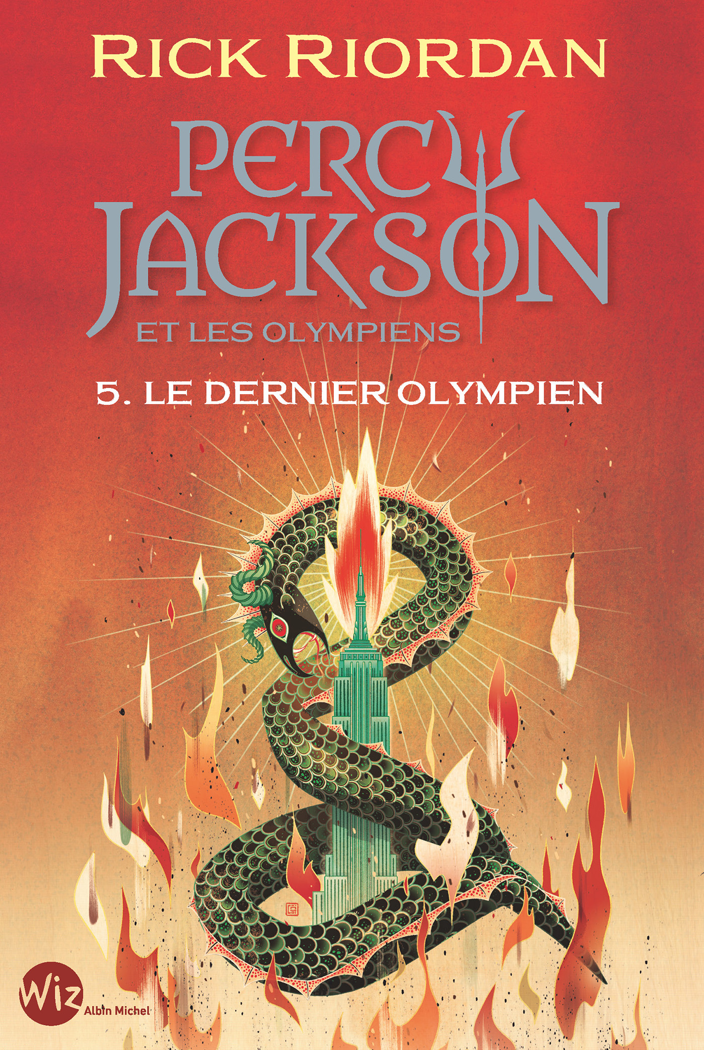 Percy Jackson et les Olympiens - tome 5 - Le Dernier Olympien