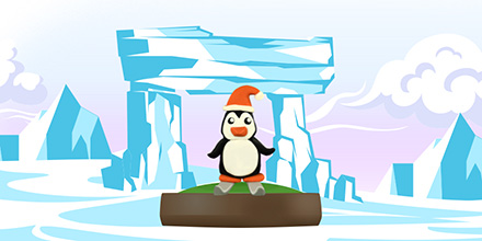 Créer un pingouin en pâte Fimo : Morg, le skieur hors pair !