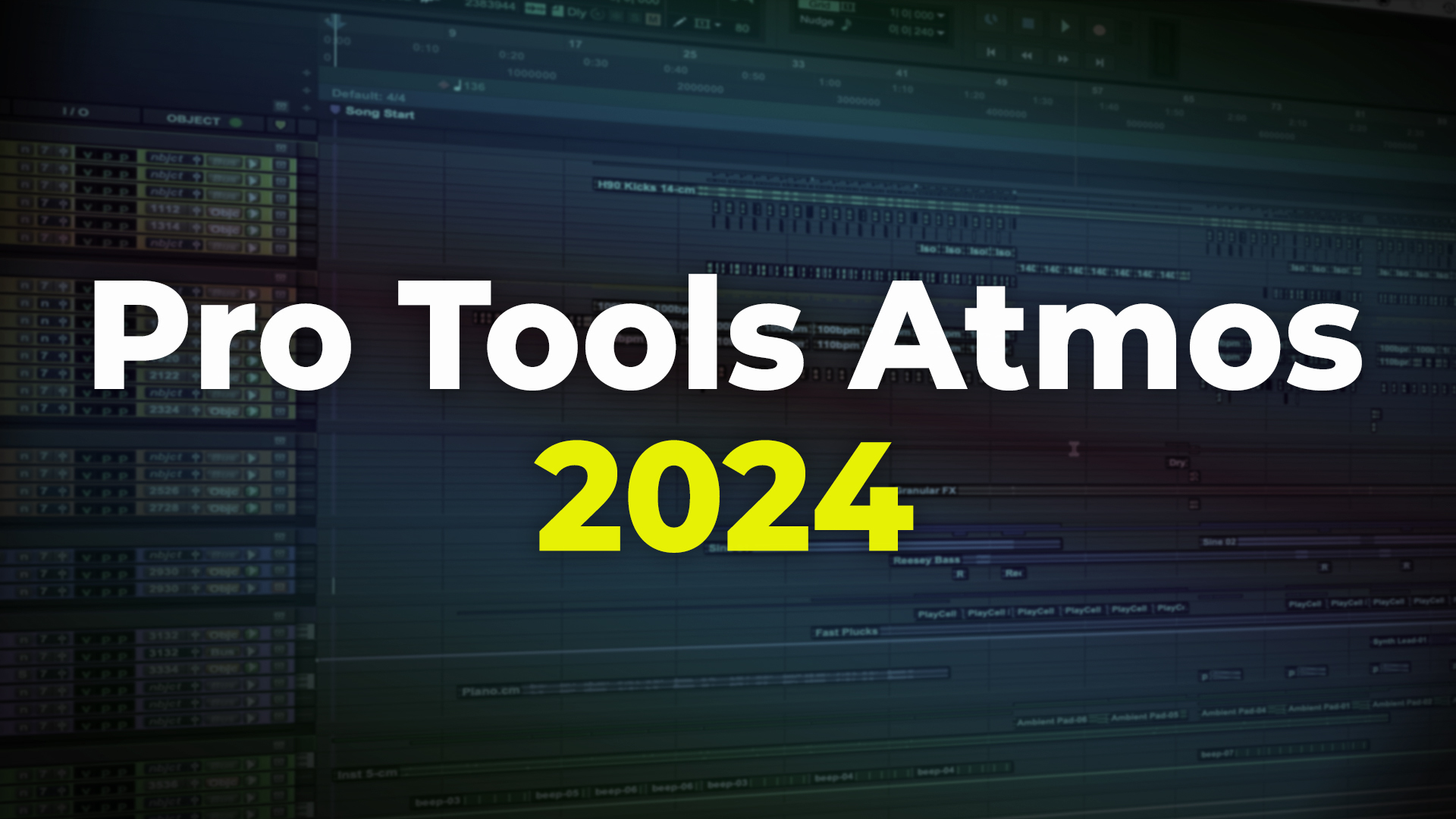 Maîtriser Pro Tools pour le Dolby Atmos avec le Renderer Interne