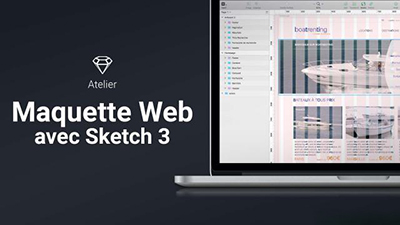 Sketch 3 - Créer une maquette web