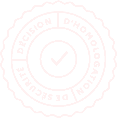 Tampon validant l'homologation du site