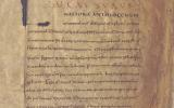 Un manuscrit de plus de 1000 ans
