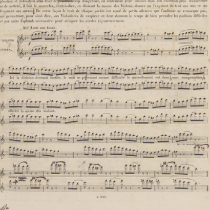 Extrait du Traité d'instrumentation et d'orchestration d'Hector Berlioz